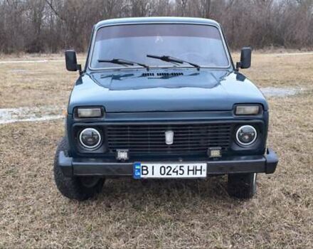 Зеленый ВАЗ 2121 Нива, объемом двигателя 1.6 л и пробегом 90 тыс. км за 2400 $, фото 1 на Automoto.ua
