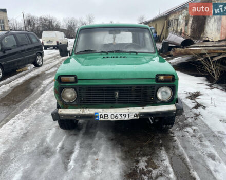 Зеленый ВАЗ 2121 Нива, объемом двигателя 1.57 л и пробегом 765 тыс. км за 799 $, фото 1 на Automoto.ua