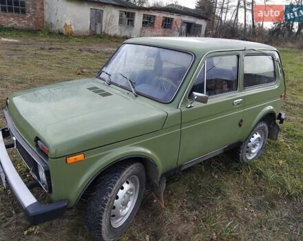 Зеленый ВАЗ 2121 Нива, объемом двигателя 1.6 л и пробегом 92 тыс. км за 3000 $, фото 1 на Automoto.ua