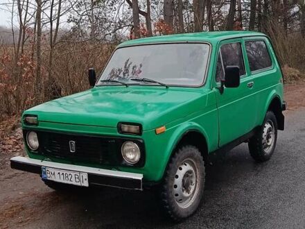 Зеленый ВАЗ 2121 Нива, объемом двигателя 1.57 л и пробегом 90 тыс. км за 1700 $, фото 1 на Automoto.ua