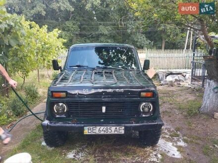 Зеленый ВАЗ 2121 Нива, объемом двигателя 1.6 л и пробегом 200 тыс. км за 1750 $, фото 1 на Automoto.ua