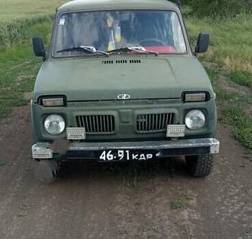 Зеленый ВАЗ 2121 Нива, объемом двигателя 0 л и пробегом 100 тыс. км за 1600 $, фото 1 на Automoto.ua