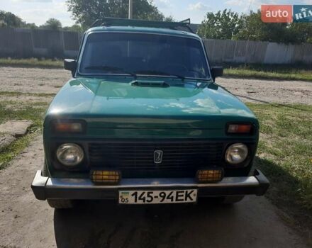 Зеленый ВАЗ 2121 Нива, объемом двигателя 1.6 л и пробегом 94 тыс. км за 3500 $, фото 1 на Automoto.ua