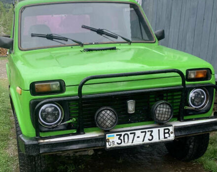Зелений ВАЗ 2121 Нива, об'ємом двигуна 1.6 л та пробігом 128 тис. км за 2100 $, фото 1 на Automoto.ua