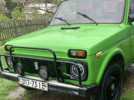 Зеленый ВАЗ 2121 Нива, объемом двигателя 1.6 л и пробегом 128 тыс. км за 2100 $, фото 1 на Automoto.ua