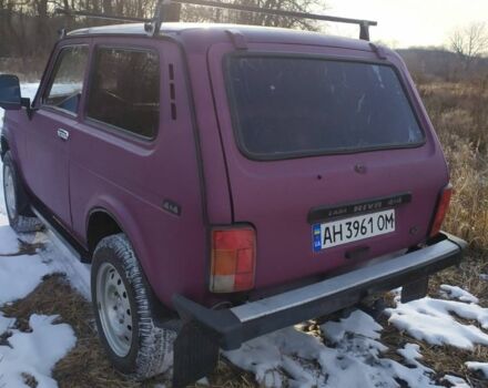 Фиолетовый ВАЗ 21213 Niva, объемом двигателя 1.6 л и пробегом 50 тыс. км за 3500 $, фото 4 на Automoto.ua