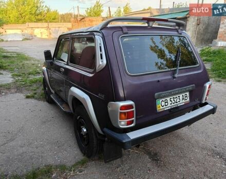 Фиолетовый ВАЗ 21213 Niva, объемом двигателя 1.7 л и пробегом 32 тыс. км за 4000 $, фото 3 на Automoto.ua