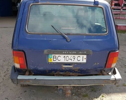 Синий ВАЗ 21213 Niva, объемом двигателя 1.7 л и пробегом 100 тыс. км за 972 $, фото 1 на Automoto.ua