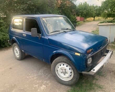 Синий ВАЗ 21213 Niva, объемом двигателя 1.6 л и пробегом 290 тыс. км за 1700 $, фото 1 на Automoto.ua