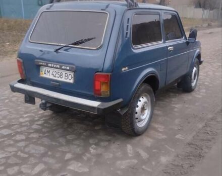 Синий ВАЗ 21213 Niva, объемом двигателя 1.7 л и пробегом 198 тыс. км за 2500 $, фото 1 на Automoto.ua