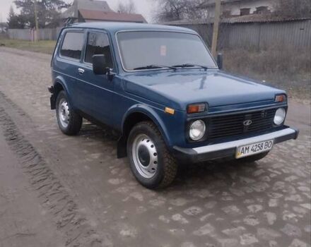 Синий ВАЗ 21213 Niva, объемом двигателя 1.7 л и пробегом 198 тыс. км за 2500 $, фото 2 на Automoto.ua