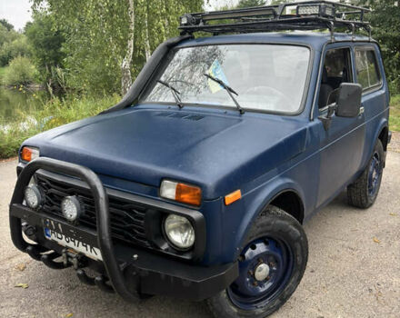 Синий ВАЗ 21213 Niva, объемом двигателя 1.6 л и пробегом 125 тыс. км за 2900 $, фото 1 на Automoto.ua