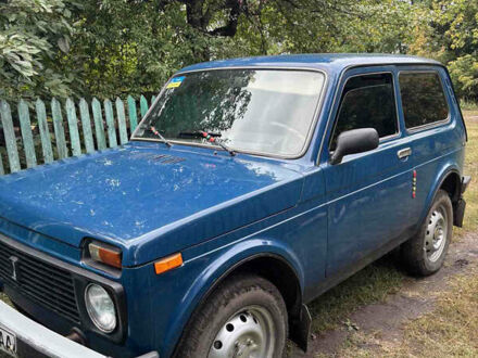 Синий ВАЗ 21213 Niva, объемом двигателя 0.12 л и пробегом 70 тыс. км за 4500 $, фото 1 на Automoto.ua