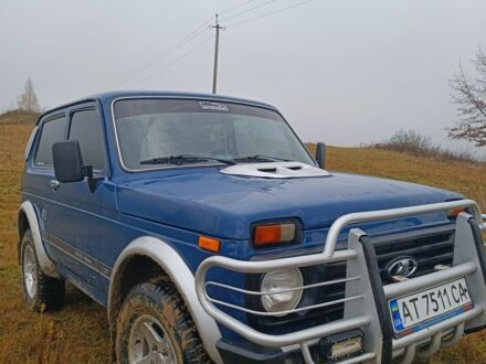 Синий ВАЗ 21213 Niva, объемом двигателя 1.7 л и пробегом 173 тыс. км за 3300 $, фото 1 на Automoto.ua