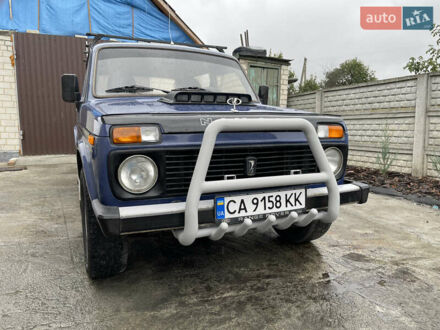Синий ВАЗ 21213 Niva, объемом двигателя 1.69 л и пробегом 167 тыс. км за 3500 $, фото 1 на Automoto.ua