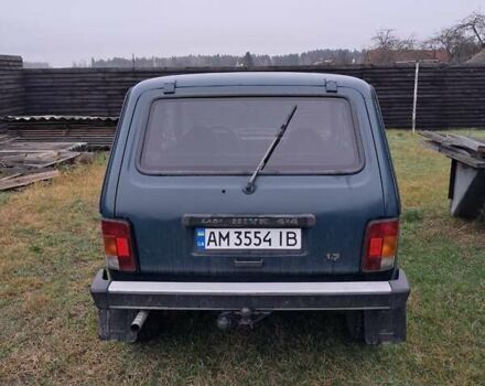 Зеленый ВАЗ 21213 Niva, объемом двигателя 1.7 л и пробегом 90 тыс. км за 4600 $, фото 6 на Automoto.ua