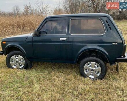 Зеленый ВАЗ 21213 Niva, объемом двигателя 1.69 л и пробегом 267 тыс. км за 2700 $, фото 1 на Automoto.ua