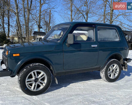 Зеленый ВАЗ 21213 Niva, объемом двигателя 1.69 л и пробегом 80 тыс. км за 4000 $, фото 3 на Automoto.ua