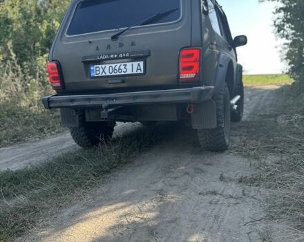 Зеленый ВАЗ 21213 Niva, объемом двигателя 1.7 л и пробегом 24 тыс. км за 3600 $, фото 2 на Automoto.ua