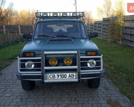Зеленый ВАЗ 21213 Niva, объемом двигателя 1.7 л и пробегом 150 тыс. км за 3700 $, фото 1 на Automoto.ua