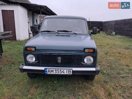 Зеленый ВАЗ 21213 Niva, объемом двигателя 1.7 л и пробегом 90 тыс. км за 4600 $, фото 1 на Automoto.ua