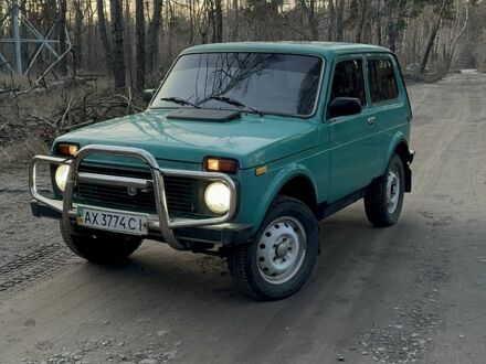 Зелений ВАЗ 21213 Niva, об'ємом двигуна 1.6 л та пробігом 100 тис. км за 2350 $, фото 1 на Automoto.ua