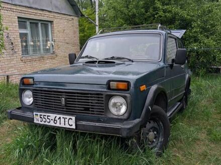 Зеленый ВАЗ 21213 Niva, объемом двигателя 1.7 л и пробегом 100 тыс. км за 1800 $, фото 1 на Automoto.ua
