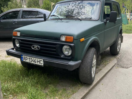 Зеленый ВАЗ 21213 Niva, объемом двигателя 1.6 л и пробегом 40 тыс. км за 5400 $, фото 1 на Automoto.ua