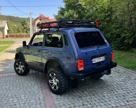 Синий ВАЗ 21214, объемом двигателя 1.7 л и пробегом 92 тыс. км за 5900 $, фото 1 на Automoto.ua
