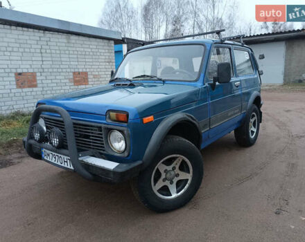 Синий ВАЗ 21214, объемом двигателя 1.69 л и пробегом 110 тыс. км за 2800 $, фото 1 на Automoto.ua