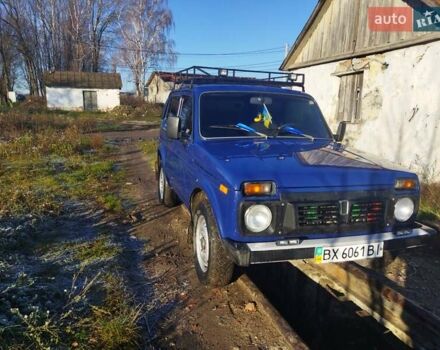Синий ВАЗ 21214, объемом двигателя 1.7 л и пробегом 130 тыс. км за 3600 $, фото 1 на Automoto.ua