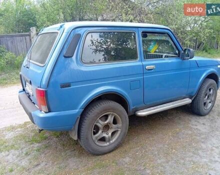 Синий ВАЗ 21214, объемом двигателя 1.7 л и пробегом 170 тыс. км за 3865 $, фото 1 на Automoto.ua