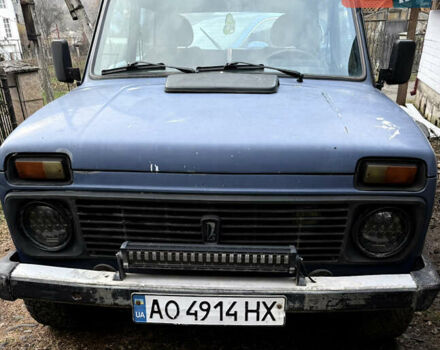 Синий ВАЗ 21214, объемом двигателя 1.7 л и пробегом 80 тыс. км за 3500 $, фото 1 на Automoto.ua