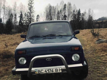 Синий ВАЗ 21214, объемом двигателя 1.7 л и пробегом 93 тыс. км за 2500 $, фото 1 на Automoto.ua