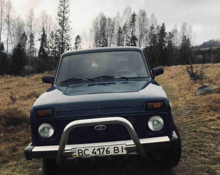 Синий ВАЗ 21214, объемом двигателя 1.7 л и пробегом 93 тыс. км за 2500 $, фото 1 на Automoto.ua