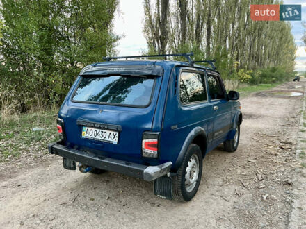 Синий ВАЗ 21214, объемом двигателя 1.7 л и пробегом 225 тыс. км за 3500 $, фото 1 на Automoto.ua