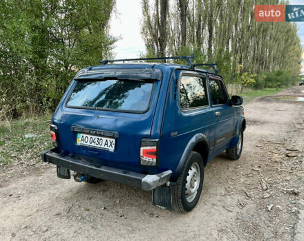Синий ВАЗ 21214, объемом двигателя 1.7 л и пробегом 225 тыс. км за 3500 $, фото 1 на Automoto.ua
