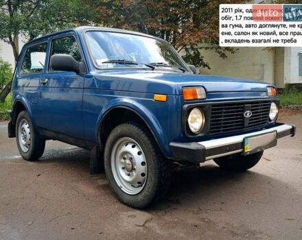 Синий ВАЗ 21214, объемом двигателя 1.7 л и пробегом 84 тыс. км за 4350 $, фото 1 на Automoto.ua