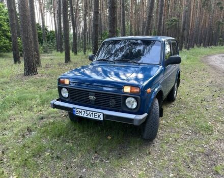 Синий ВАЗ 21214, объемом двигателя 1.7 л и пробегом 220 тыс. км за 3500 $, фото 1 на Automoto.ua