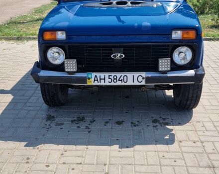 Синий ВАЗ 21214, объемом двигателя 1.7 л и пробегом 160 тыс. км за 3200 $, фото 1 на Automoto.ua