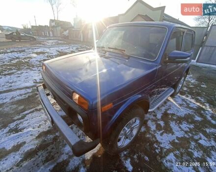 Синий ВАЗ 21214, объемом двигателя 1.7 л и пробегом 106 тыс. км за 4600 $, фото 1 на Automoto.ua