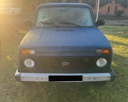 Синий ВАЗ 21214, объемом двигателя 1.7 л и пробегом 165 тыс. км за 4500 $, фото 1 на Automoto.ua