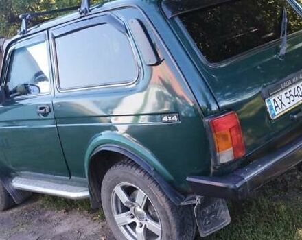 Зеленый ВАЗ 21214, объемом двигателя 1.7 л и пробегом 174 тыс. км за 3400 $, фото 1 на Automoto.ua