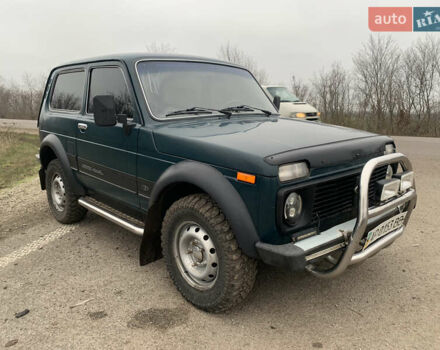 Зеленый ВАЗ 21214, объемом двигателя 1.7 л и пробегом 175 тыс. км за 3300 $, фото 1 на Automoto.ua