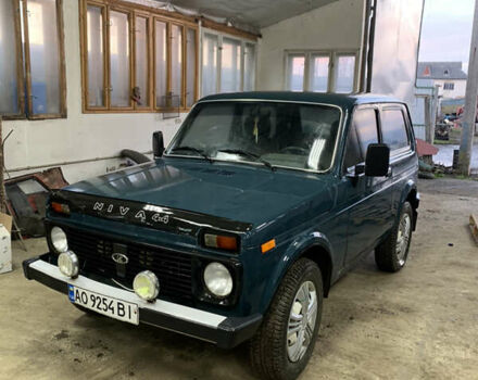 Зеленый ВАЗ 21214, объемом двигателя 1.7 л и пробегом 138 тыс. км за 2600 $, фото 1 на Automoto.ua