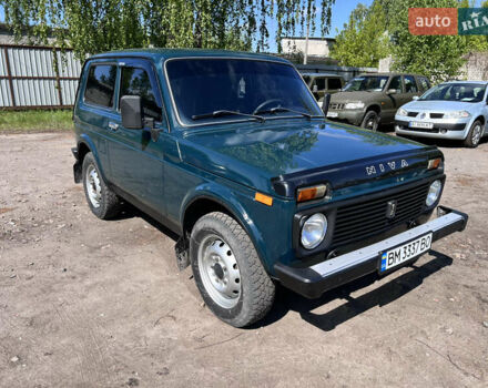 Зеленый ВАЗ 21214, объемом двигателя 1.7 л и пробегом 99 тыс. км за 3999 $, фото 1 на Automoto.ua