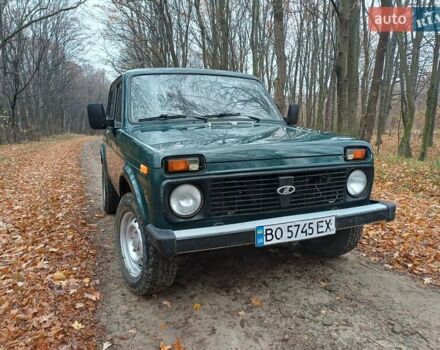 Зеленый ВАЗ 21214, объемом двигателя 1.69 л и пробегом 200 тыс. км за 2850 $, фото 1 на Automoto.ua