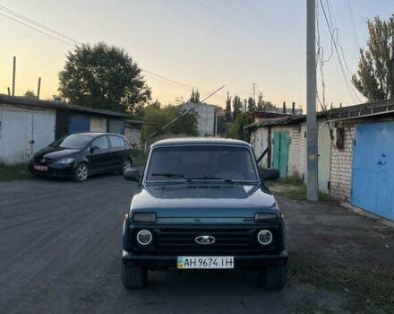 Зеленый ВАЗ 21214, объемом двигателя 1.7 л и пробегом 241 тыс. км за 4700 $, фото 1 на Automoto.ua