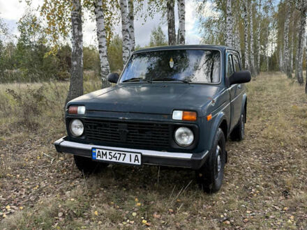 Зеленый ВАЗ 21214, объемом двигателя 1.69 л и пробегом 333 тыс. км за 3500 $, фото 1 на Automoto.ua