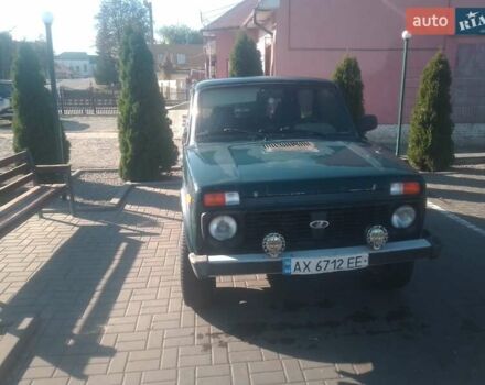 Зеленый ВАЗ 21214, объемом двигателя 1.69 л и пробегом 160 тыс. км за 2400 $, фото 1 на Automoto.ua